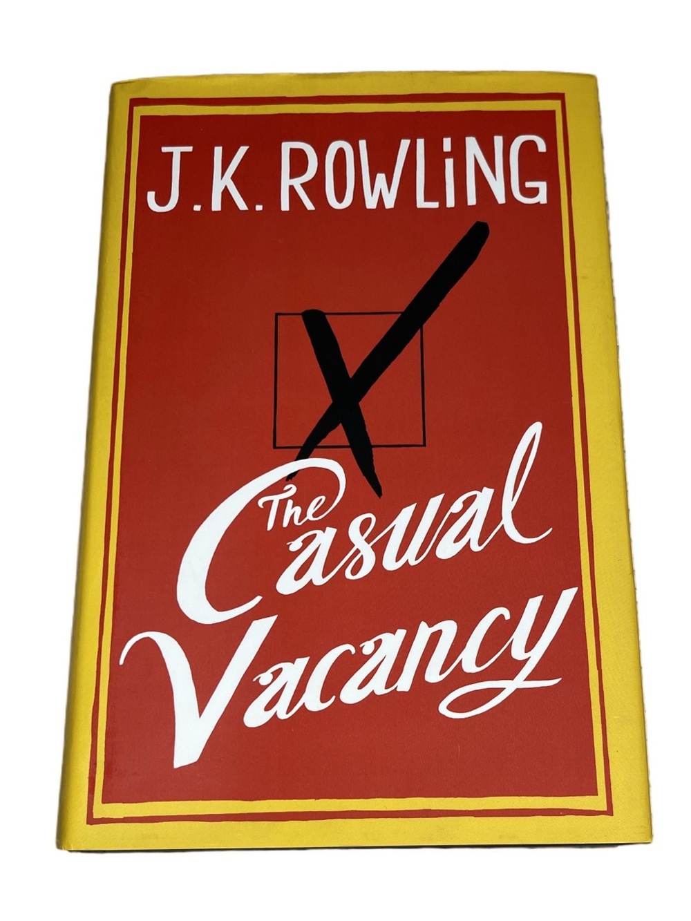 J.K. Rowling "The Casual Vacancy" Hardcover 1st Edition 2012